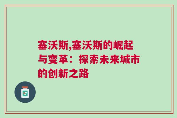 塞沃斯,塞沃斯的崛起與變革：探索未來城市的創新之路